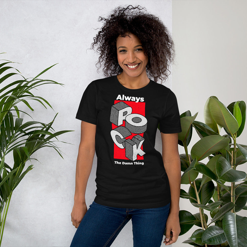 Always Rock Short-Sleeve Unisex T-Shirt
