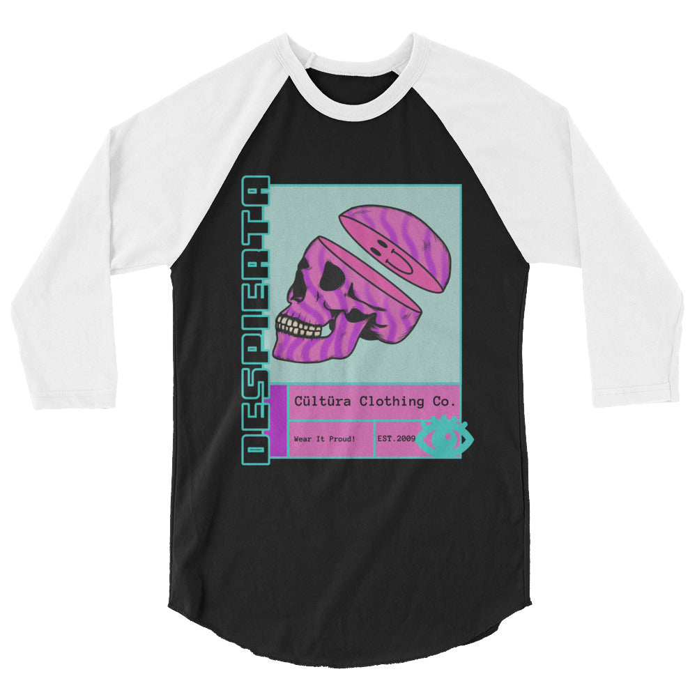 Positive Thoughts 3/4 sleeve raglan shirt