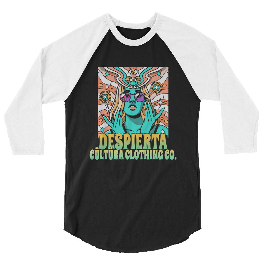 Despierta 3/4 sleeve raglan shirt