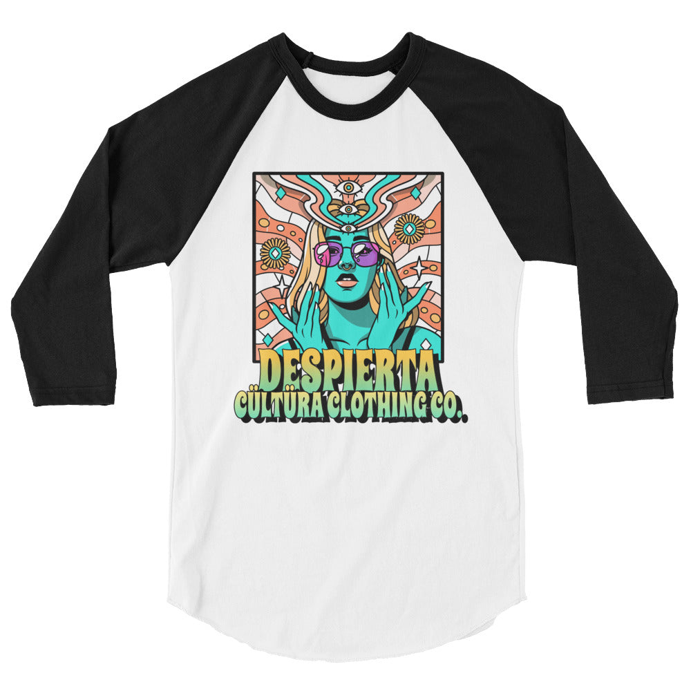 Despierta 3/4 sleeve raglan shirt