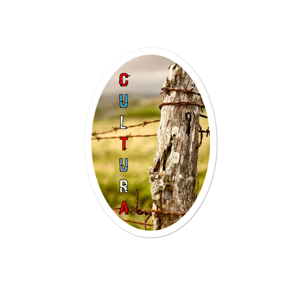 Cultura cercado sticker