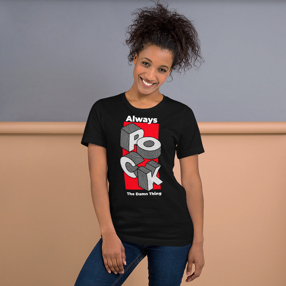 Always Rock Short-Sleeve Unisex T-Shirt