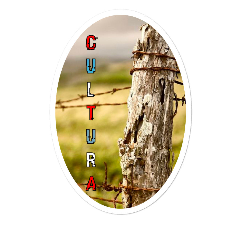 Cultura cercado sticker