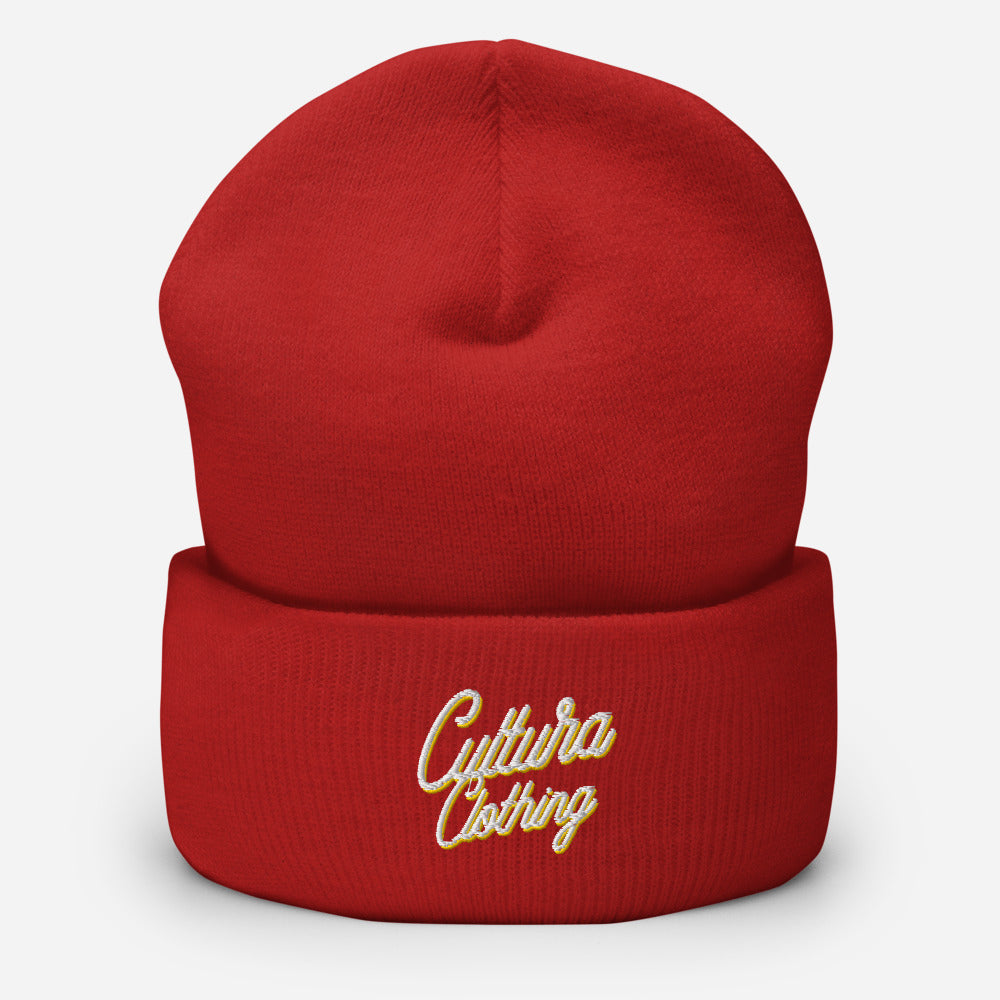 Cultura Slant Cuffed Beanie