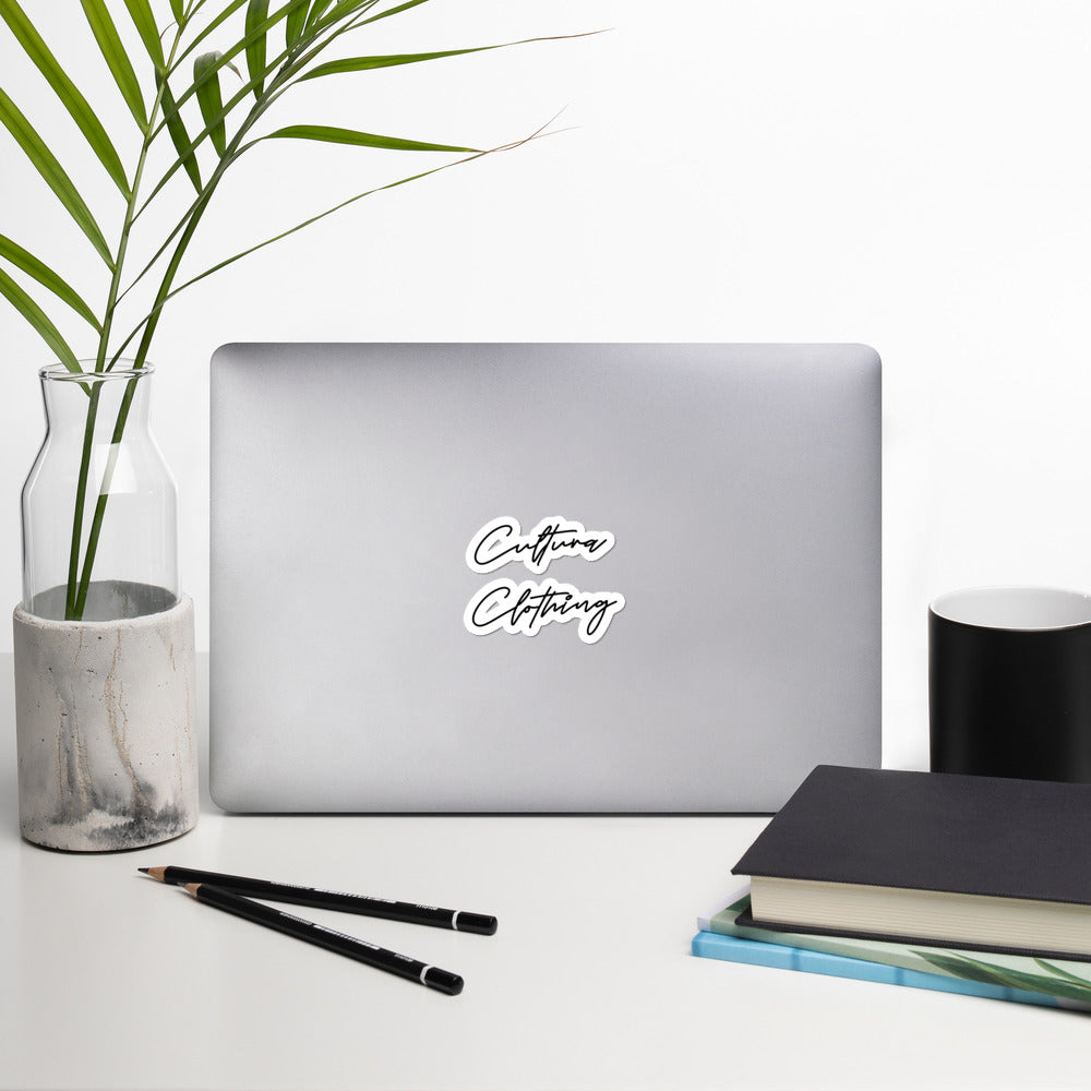 Cultura Script stickers