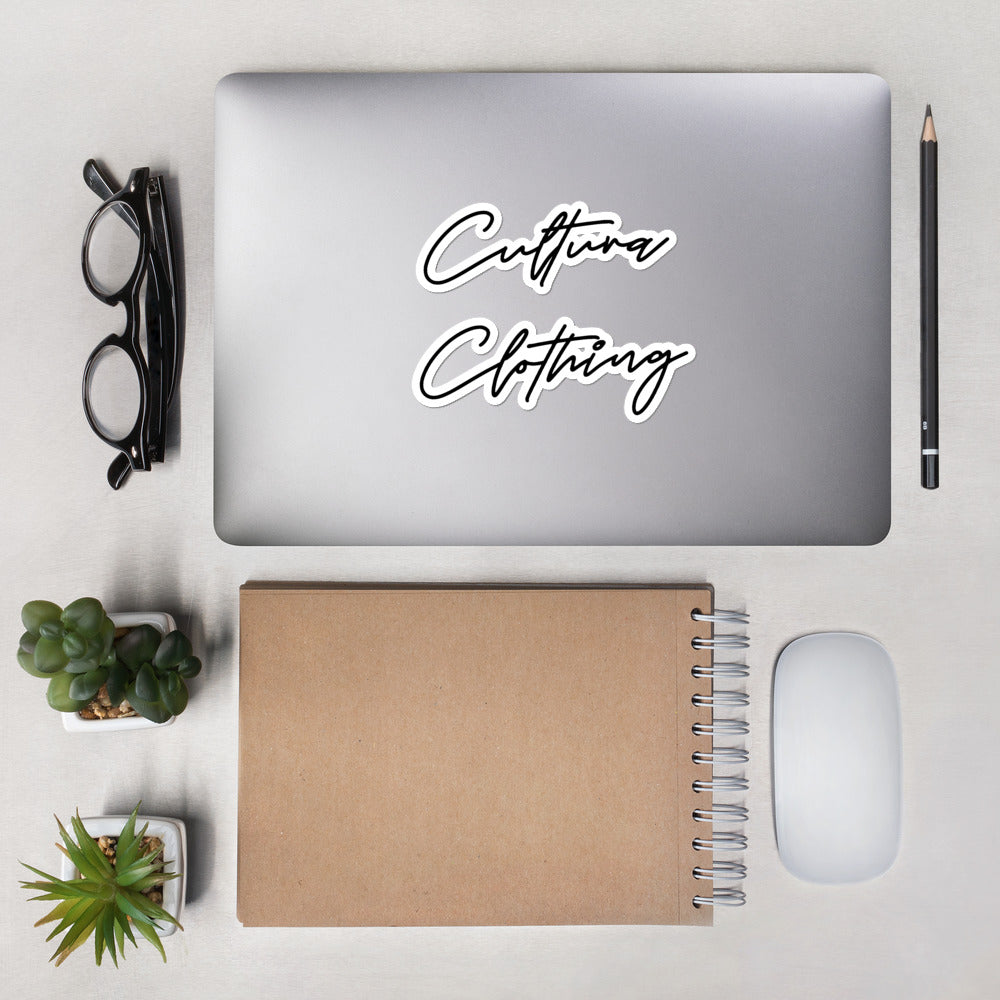 Cultura Script stickers