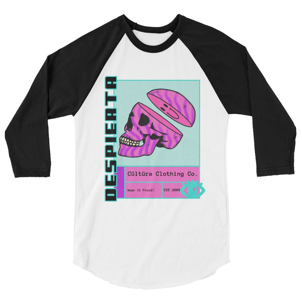Positive Thoughts 3/4 sleeve raglan shirt