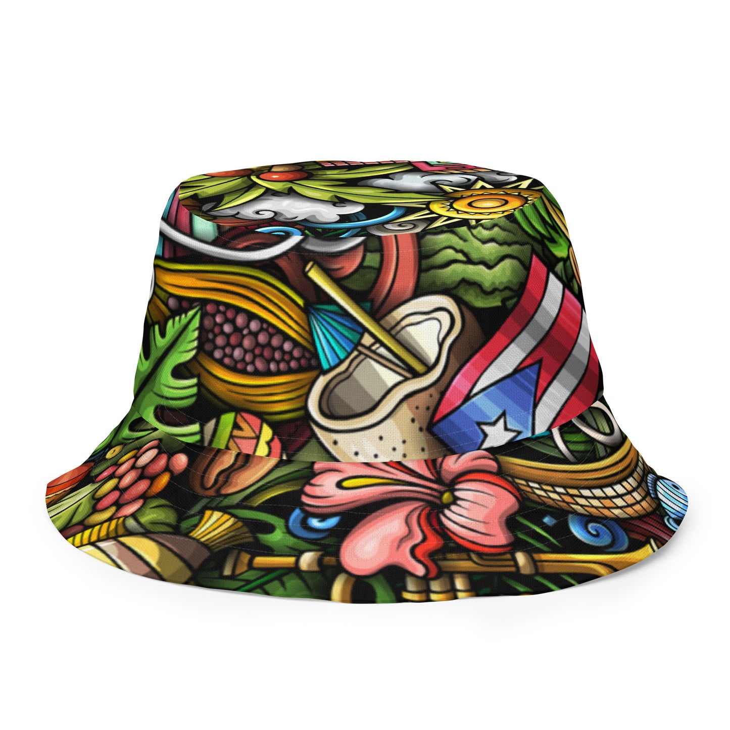 Isla Reversible bucket hat