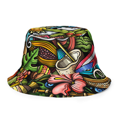 Isla Reversible bucket hat