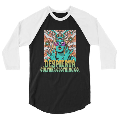 Despierta 3/4 sleeve raglan shirt