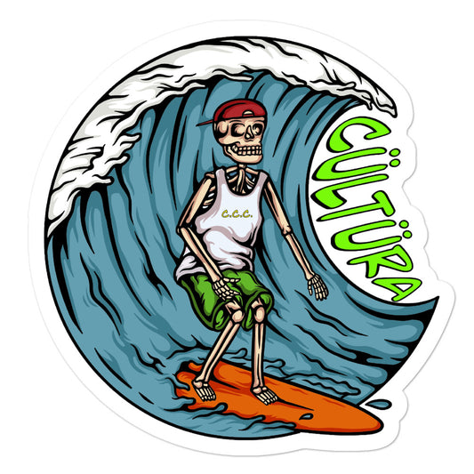 Cültüra Surfs up stickers