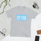 Cültüra Blue Short-Sleeve Unisex T-Shirt